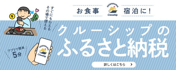 クルーシップのふるさと納税