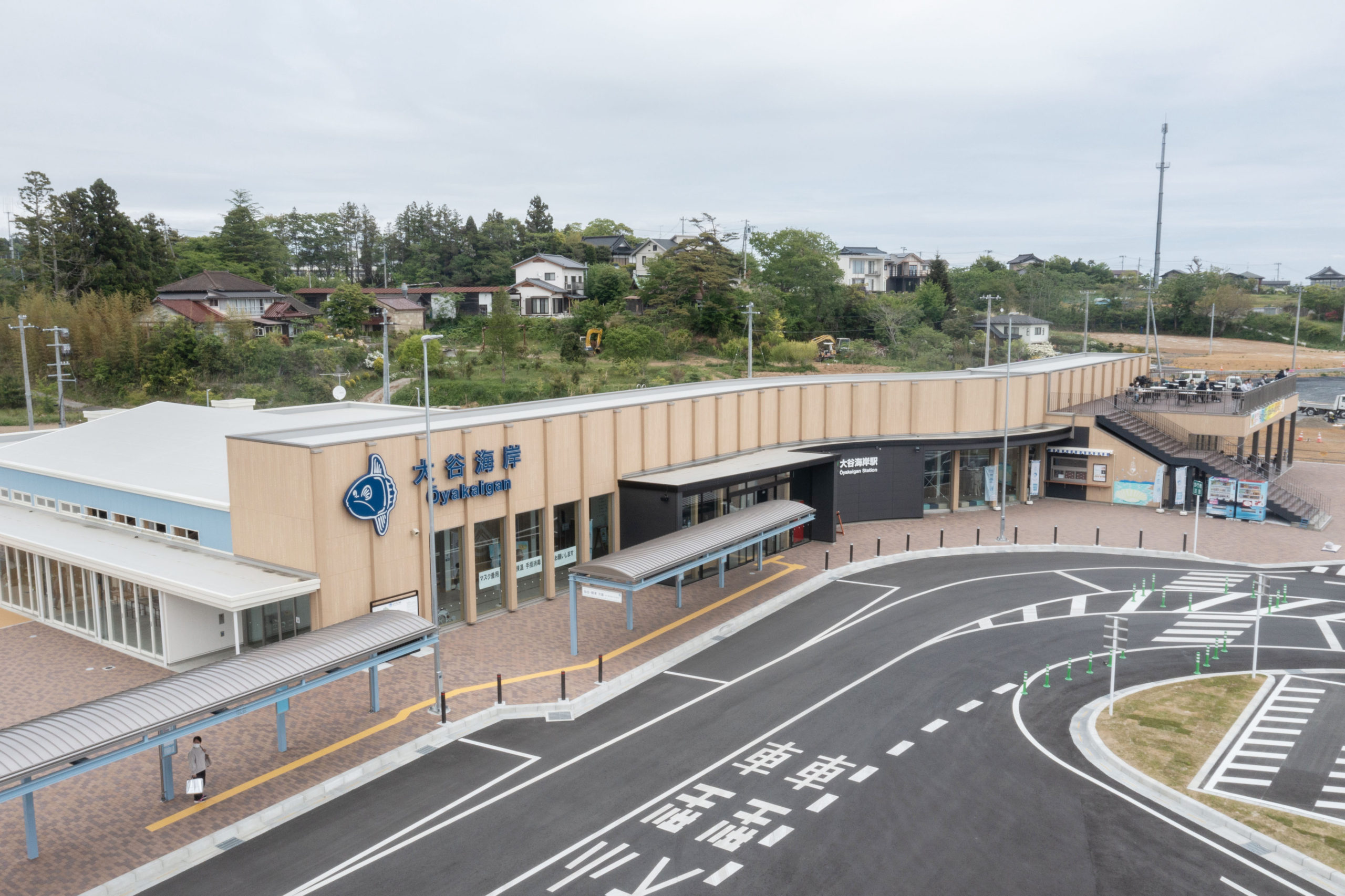 道の駅 大谷海岸（昼）